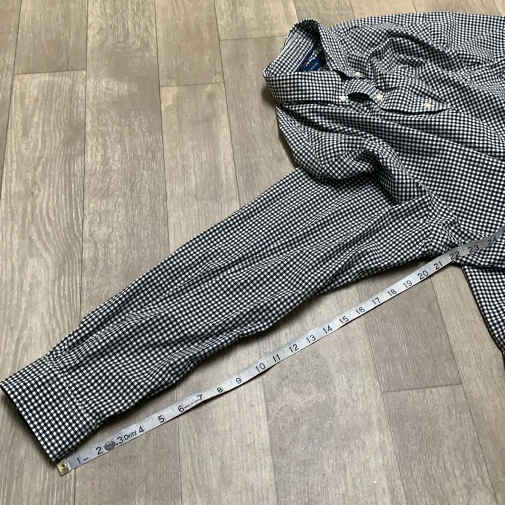Mens Polo Ralph Lauren Gingham Slim‎ Fit Button Up Stretch Casual Shirt